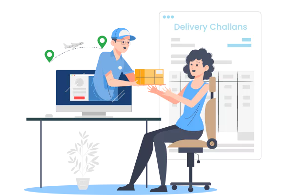 Delivery Challans and Keep Track